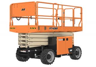 Nacele de tip foarfecă Platforme de ridicare de tip foarfecă pe roți JLG RT4069