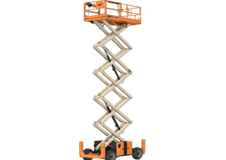 Nacele de tip foarfecă Platforme de ridicare de tip foarfecă pe roți JLG RT5394