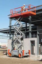 Nacele de tip foarfecă Platforme de ridicare de tip foarfecă pe roți Skyjack SJ III 6826 E