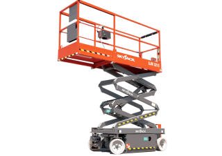 Nacele de tip foarfecă Platforme de ridicare de tip foarfecă pe roți Skyjack SJ3215
