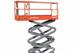Nacele de tip foarfecă Platforme de ridicare de tip foarfecă pe roți Skyjack SJ3220
