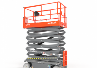 Nacele de tip foarfecă Platforme de ridicare de tip foarfecă pe roți Skyjack SJ4740