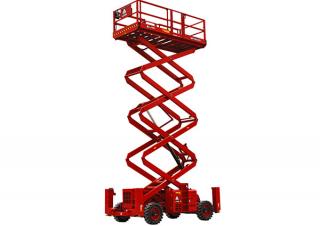 Nacele de tip foarfecă Platforme de ridicare de tip foarfecă pe roți LGMG  SR1323D