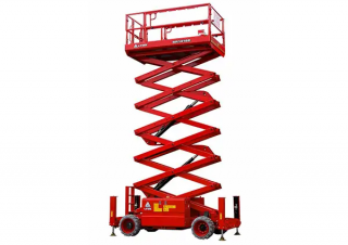 Nacele de tip foarfecă Platforme de ridicare de tip foarfecă pe roți LGMG  SR1418E 