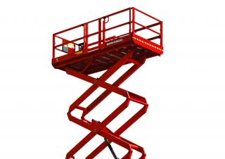 Nacele de tip foarfecă Platforme de ridicare de tip foarfecă pe roți LGMG  SR5390D