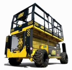Nacele de tip foarfecă Platforme de ridicare de tip foarfecă pe roți AIRO XL 14 RTD