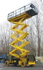 Nacele de tip foarfecă Platforme de ridicare de tip foarfecă pe roți AIRO XL 19 E