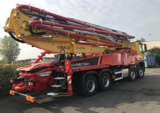 Pompe de beton Pompe de beton montate pe camion CIFA K47H