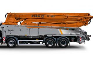 Pompe de beton Pompe de beton montate pe camion CIFA K48