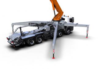 Pompe de beton Pompe de beton montate pe camion CIFA K50L 