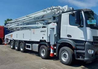 Pompe de beton Pompe de beton montate pe camion CIFA K56L