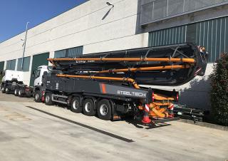 Pompe de beton Pompe de beton montate pe camion CIFA K61L