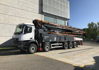 Pompe de beton Pompe de beton montate pe camion CIFA K61L