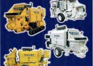 Pompe de beton Pompe de beton staționare Mecbo Car P7.150