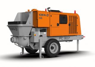 Pompe de beton Pompe de beton staționare CIFA PC 307