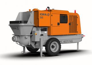 Pompe de beton Pompe de beton staționare CIFA PC 607
