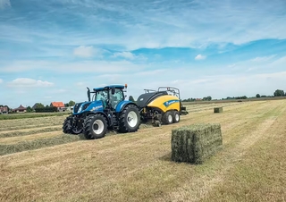 Prese de balotat pătrate + Prese de boltat de densitate mare New Holland BB 1290 RC Plus