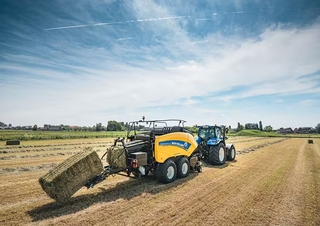 Prese de balotat pătrate + Prese de boltat de densitate mare New Holland BB 1290 RC Plus