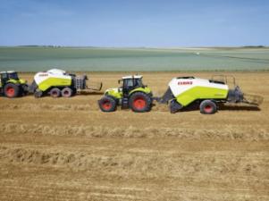 Prese de balotat pătrate + Prese de boltat de densitate mare Claas Quadrant 3200 RC