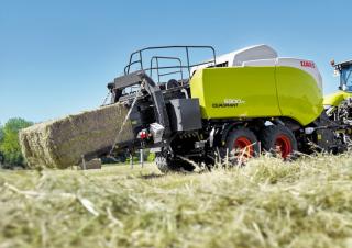 Prese de balotat pătrate + Prese de boltat de densitate mare Claas Quadrant 5300 RC