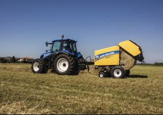 Prese de balotat rotunde New Holland BR120 Utility