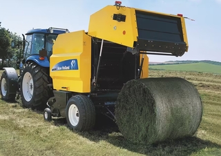 Prese de balotat rotunde New Holland BR6090