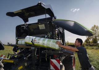 Prese de balotat rotunde Claas Cerex 760 RC