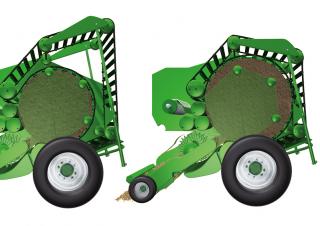 Prese de balotat rotunde Krone Comprima F 155 XC Plus 