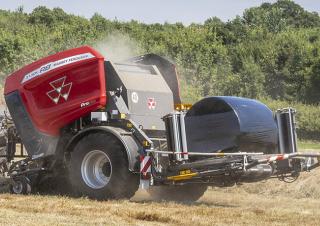 Prese de balotat rotunde Massey Ferguson RB 3130F Protec