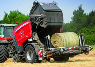 Prese de balotat rotunde Massey Ferguson RB 4160V Protec