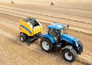 Prese de balotat rotunde New Holland Roll Belt 150 Super Feed