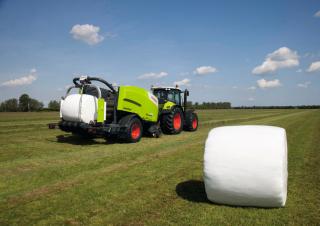 Prese de balotat rotunde Claas Rollant 454 RC Uniwrap 