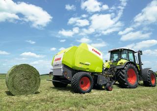 Prese de balotat rotunde Claas Rollant 455 RC Pro 