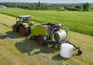 Prese de balotat rotunde Claas Rollant 455 RC Uniwrap 