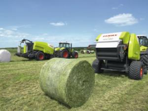 Prese de balotat rotunde Claas Rollant 455 RC Uniwrap