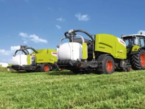 Prese de balotat rotunde Claas Rollant 455 RC Uniwrap