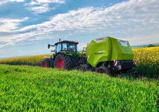 Prese de balotat rotunde Claas Rollant 520 RC