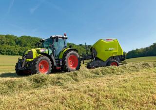 Prese de balotat rotunde Claas Rollant 520 RC