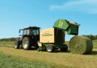 Prese de balotat rotunde Krone Round Pack 1550