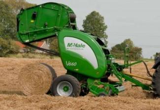 Prese de balotat rotunde McHale V 660