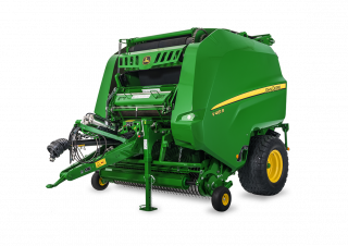 Prese de balotat rotunde John Deere V461R 