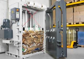 Prese pentru deșeuri HSM V-Press 1160 plus