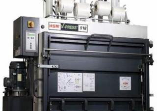 Prese pentru deșeuri HSM V-Press 818 plus