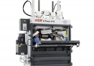 Prese pentru deșeuri HSM V-Press 818 plus