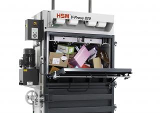 Prese pentru deșeuri HSM V-Press 820 eco