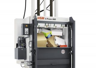 Prese pentru deșeuri HSM V-Press 860 eco