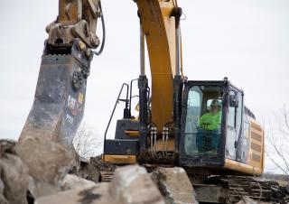 Atașamente Pulverizatoare beton Caterpillar P224