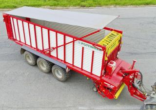 Remorci cu tocător pentru siloz Pöttinger Jumbo 10020 L