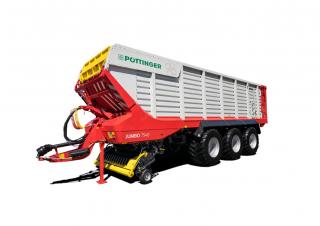 Remorci cu tocător pentru siloz Pöttinger Jumbo 7540