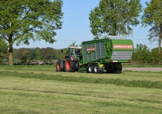 Remorci cu tocător pentru siloz L. Bergmann Royal 300 K